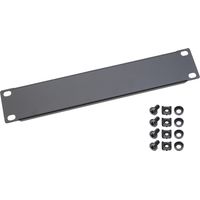 HMF 63370 Blindabdeckung Abdeckplatte für Serverschrank, 10 Zoll