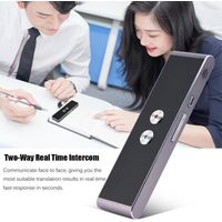 Traducteur Intelligent Voix Vocal Multilingue En Temps Réel Bidirectionnel Bluetooth