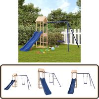 Aire de jeux d'extérieur bois de pin massif - Jeux D'extérieurs - Aire De Jeux - Jardin - Enfant - Jouet Extérieur