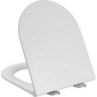 Sedile WC serie Vortexia in termoindurente. Con sgancio rapido e soft close. Cerniere in acciaio inox 304.(DianFlex)