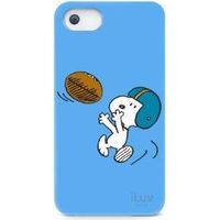 Funda iLuv ICA7H383BLU Funda Snoopy Para iPhone 5 5S SE Blu