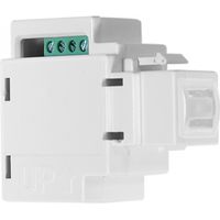 Sensore di temperatura su BUS da interno. Range di applicazione: da -10°C a +40°C. Aggancio RJ45. In contenitore termoplastico nero. (Prime versione 4.00 e superiore).