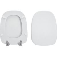 Copriwater Hatria Lisa compatibile in poliestere bianco