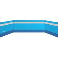 Outsunny Camping Windbreaks with Clear Windows, 725 x 140cm, Blue