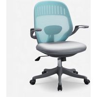 Silla de oficina ergonómica y reclinable Ergo con malla - Azul