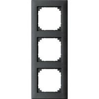 MERTEN 488314 M-PLAN CADRE II DOUILLE POUR CHASSE D'EAU 3 PRISES DESIGN ANTHRACITE