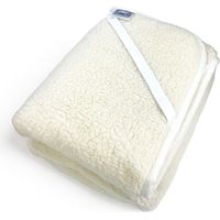 SURMATELAS MARY MARY en vraie LAINE MERINOS 1000 gr. en 11 tailles différentes Carré et demi cm. 130 x 190 pouces