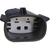 Molex 0194330014 Automotive Connector - 2 Rectangular Connectors - Black Plug Housing 0.300" (7.62mm) 8 AWG MX150L Series
