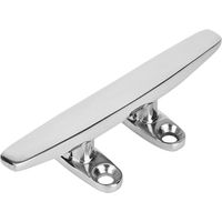 Taquet de bateau en acier inoxydable miroir poli bateau lumière accessoire base taquet base marine (4in).