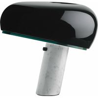 Flos Lampe de Table Snoopy Noir avec Dimmer Intégré