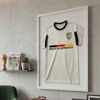 K-Möbel Cadre Maillot Bois Massif Blanc 60x80cm Vitrine Maillot de Sport