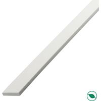 Forestea – Lot de 20 champlats PVC souple 2600 x 20 x 2 mm – Profil fin flexible pour finitions intérieures – Masque les petits écarts