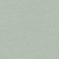 Linen Fabric Effect Wallpaper Textured Paste The Wall Vinyl Plain Mint Green
