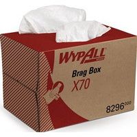 WYPALL paño X70 8296 L426xW282 aprox. mm blanco 1 capa caja - 8296
