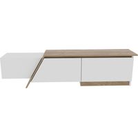 TV-Möbel aus Holz "Zonas" - 180 x 35 x 28 cm - Weiß