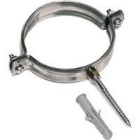 Collier de cheminA e en acier inoxydable avec vis A goujon 20 cm 200 mm