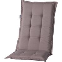 Panama taupe, Auflage zu Sessel hoch 50% Baumwolle / 45% Polyester