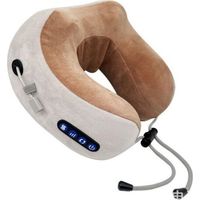 Masseur Cervical et Cou, Appareil Massage de Cervicales, Masseur Électrique Oreiller de Nuque sans fil Massant à Shiatsu, Coussin de Massage Électrique pour les Cervicales Douloureuses