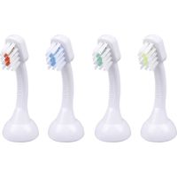 EmmiDent K4 Kids Testine per spazzolino da denti elettrico 4 pz. Bianco