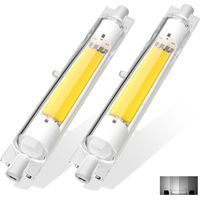 Ampoule LED R7s,R7S LED 118mm Dimmable 13W Blanc Chaud 3000K Sans Scintillement, Linéaire Ampoule LED R7S 118mm Remplacer Lampe Halogène J118 200W, 2000LM, 360 Degrés R7S COB LED Tubes pour projecteur