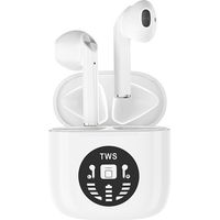 Casque Bluetooth sans fil, casque de jeu stéréo sans fil (blanc)