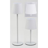 LAMPADA LED RICARICABILE 3 IN 1 ALBA BIANCO