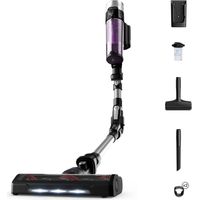 Rowenta – Aspirateur balai sans fil 18V – Technologie cyclonique – Autonomie jusqu'à 45 min – Niveau sonore 83 dB – SKU RH2037