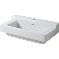 INDUSTRIALIS - LAVABO CERÁMICA BLANCO RETRO - Lavabos - 90x50x27CM