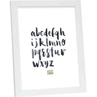 Deknudt Frames S44CF1-13.0X18.0 - Portafoto Basic in Legno e MDF, 21 x 16 x 1,33 cm, Colore: Bianco