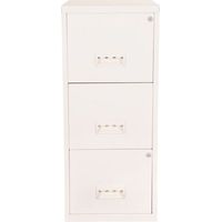 Pierre Henry 3 Drawer A4 Filing Cabinet – White