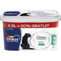 Valentine Farbcreme 2,5l +20% Weiß - Dulux Valentine