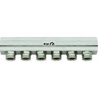 COLLECTEUR DE DISTRIBUTION 3/4" DÉRIVATIONS 24X19 INT. 36 Dimensions : 3/4 x 3 voies L. 121 mm
