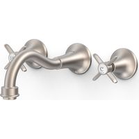 GRIFO BIMANDO EMPOTRADO PARA LAVABO CUERPO EMPOTRADO