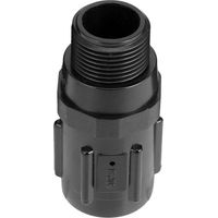 Régulateur de Pression de Jardin 30 Psi 3/4 Tuyau Filetage Goutte à Goutte Irrigation Réducteur de Pression Valve pour Irrigation Ferme Parc Jardin (Noir)-