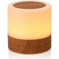 Lampe De Chevet Led à Intensité Variable - Lampe De Table Avec LumièRe Blanche Chaude (Mini Taille)
