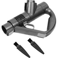 YMYNY Dyson Poignée, Poignée Aspirateur Poignée d'origine pour aspirateur Manche Aspirateur avec 2 Pièces Brosse de Nettoyage Accessoire Dyson pour Dyson DC19 DC23 DC26 DC29 DC32 DC36 DC37
