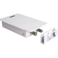 ARREGUI KAMO Cerradura de Seguridad Invisible para Puerta con Control por Smartphone y mando, Antirrobo, Anti Okupas, Cerradura Electrónica para Puerta con Bluetooth, Cerrojo Interior, Blanco
