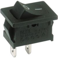 Interrupteur unipolaire Type Switch 10A/250V. On-On -faston Electro DH 11.182.C 8430552091799