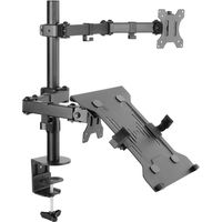 Equip - Monitor-Gelenkständer 13" bis 32" + Laptop-Ständer - vesa