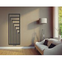 Radiateur eau chaude LIRA 760 W - Noir