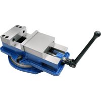 Étau de fraisage système verrouillage largeur des mors 100 mm ouverture 140 mm hauteur des mors 32 mm MW-Tech EFR140