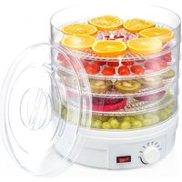 Déshydrateur alimentaire pour viande séchée, petit appareil de déshydratation pour fruits et légumes, transparent, prise européenne 220 V