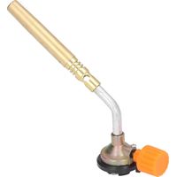 Pistolet à souder à gaz en laiton, chalumeau à souder à flamme puissante, 1 tube, allumage pour barbecue et réchaud à charbon.