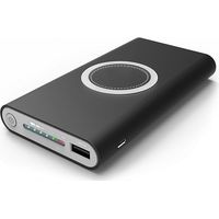 Boîtier de Batterie Externe 10000mAh DIY avec Charge Rapide USB-C et Sans Fil - Kit pour Power Bank Lithium Ion - Noir