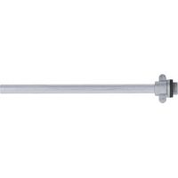 Tube de buse alu male M15x1,5mm, Ø 10mm, L: 180mm