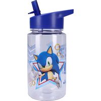 BOTELLA PP CON PAJITA 450ML SONIC DRINK UP