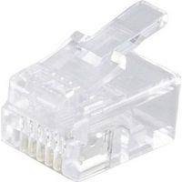 Shiverpeaks Réseau Shiverpeaks BASIC-S fiche modulaire RJ12 6 pôles, 6 contacts occupés, contacts dorés VE 10 BS72050-10 mâle, droit Nombre de p S482202