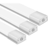 Oraymin – Pack de 3 Réglette IP65 LED 60cm 3500LM - Tube LED Étanche 30W Design Plat - Lampe de Cave et Garage - Réglette LED Étanche 4000K Installation Facile