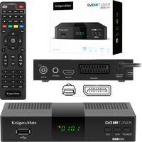 Sintonizador DVB-T2 H.265 HEVC Kruger&Matz HDMI SCART PVR EPG Decodificador USB