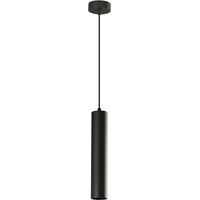 IluminaShop - Lampara de Techo Colgante Paipu Negra 1XGU10